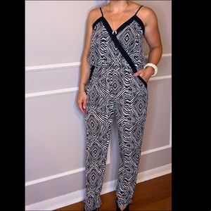 Exotic Print,Jumpsuit, Size Large - NWT